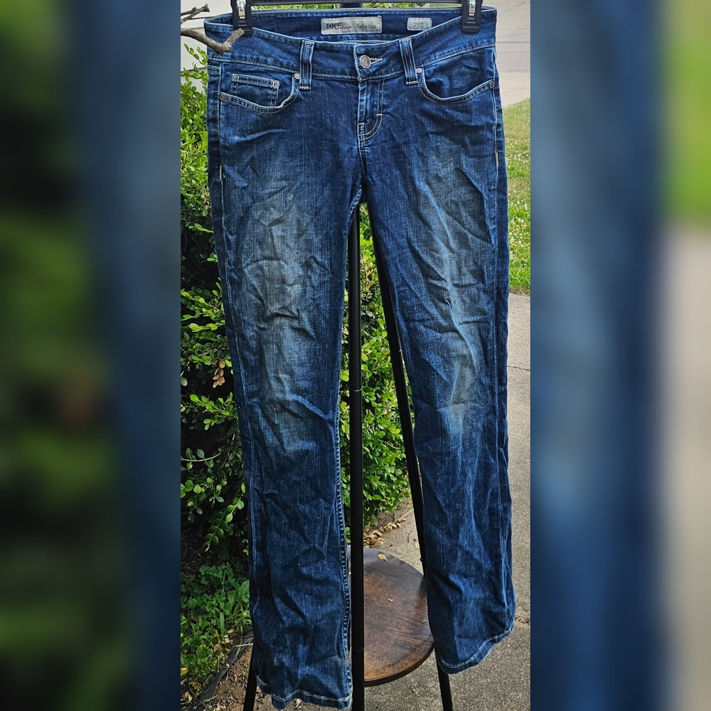 BKE Dark Blue Straight Leg Women's Jeans